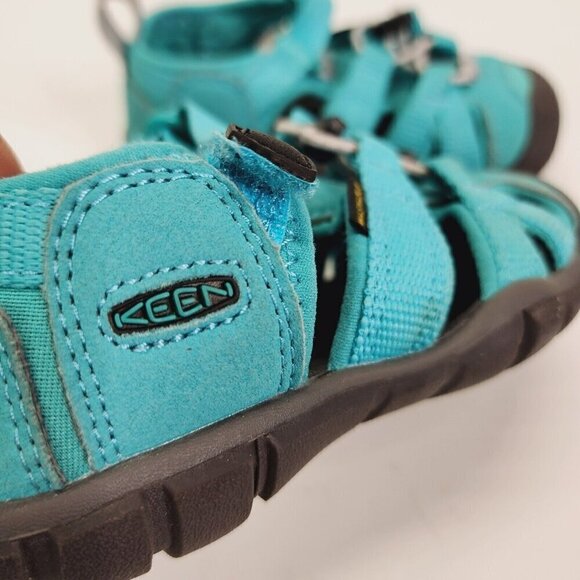Keen Seacamp II CNX Baltic Caribbean Sea Water Sports Sandals Kid Size US 9 - Picture 9 of 13